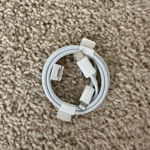 ONE genuine Apple USB C to lighting cable